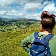 On the way to Buckden Pike