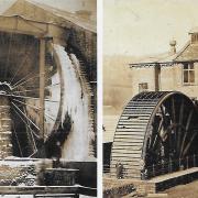 The wheel at Mytholmes Mill and a hybrid wheel at Bridge House Mill, Haworth (photos courtesy of Steven Wood)