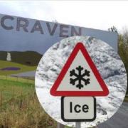 Yellow warning for ice in Craven
