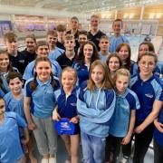 Some of the Yorkshire County Championships qualifiers from Skipton Swimming Club