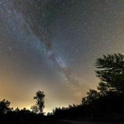 The Milky Way from Gisburn Hub. Picture Robert Ince