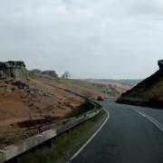 A drive through Kex Gill, along the soon-to-be 'old road'