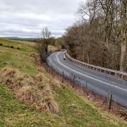 The A682 Long Preston to Gisburn road