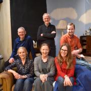 Addingham Drama Group: Top row: Hugh Lambert, Neil Holt, David Tomlinson Bottom row: Gill Stead, Pauline Ashworth, Carol Butler