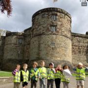 Brougham Street Nursery School youngsters visit the castle