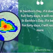 St Swithin's Day forecast 2023