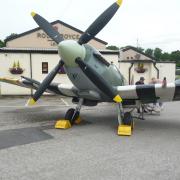 Replica Spitfire at Rolls-Royce Leisure