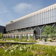 An artists impression of how the new hospital could look