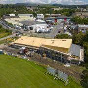 Skipton Community Sports Hub, nearing completion