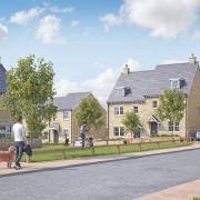 An artist's impression of the planned housing development off Bolton Road (image: Persimmon Homes)