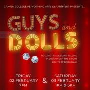 Guys and Dolls, courtesy of Craven College performing arts students
