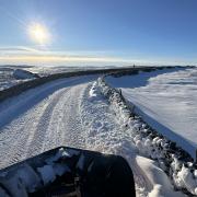 Arctic conditions at Fleet Moss