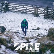 Joe Parsons, forced to pull out of Montane Spine race after leading from the start