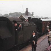 Earby station in 1965