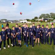 Bellway’s ball sponsorship is greeted with huge enthusiasm by junior cricketers at Skipton CC