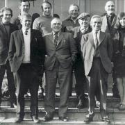 Nostalgia picture: Grassington dignitaries in the 1970s