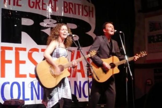 The Ginjammers - Pete and Hazel Rowands - will among the bands to perform on Saturday at Manor House Farm in Glusburn.