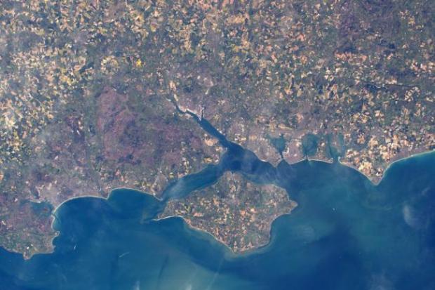 Picture by Tim Peake of Hampshire taken on board the International Space Station.