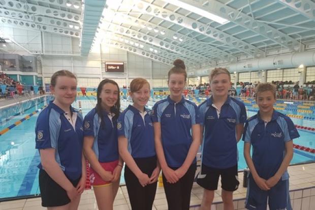 Some of the Skipton squad who competed at Leeds