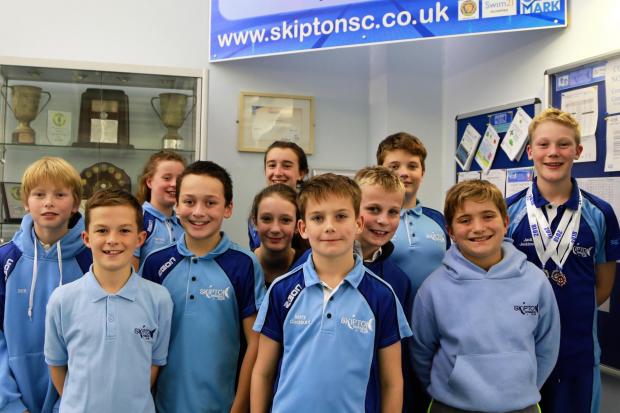 Skipton Swimming Club competed in the Yorkshire Winter competition